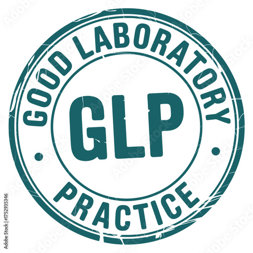 Good laboratory practice glp certification seal