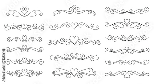 Decorative vintage dividers and ornaments for your design projects and craft endeavors.