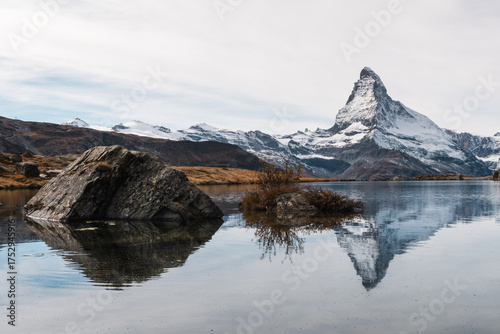 Matterhorn Spiegelung Stellisee Oktober 2025_2