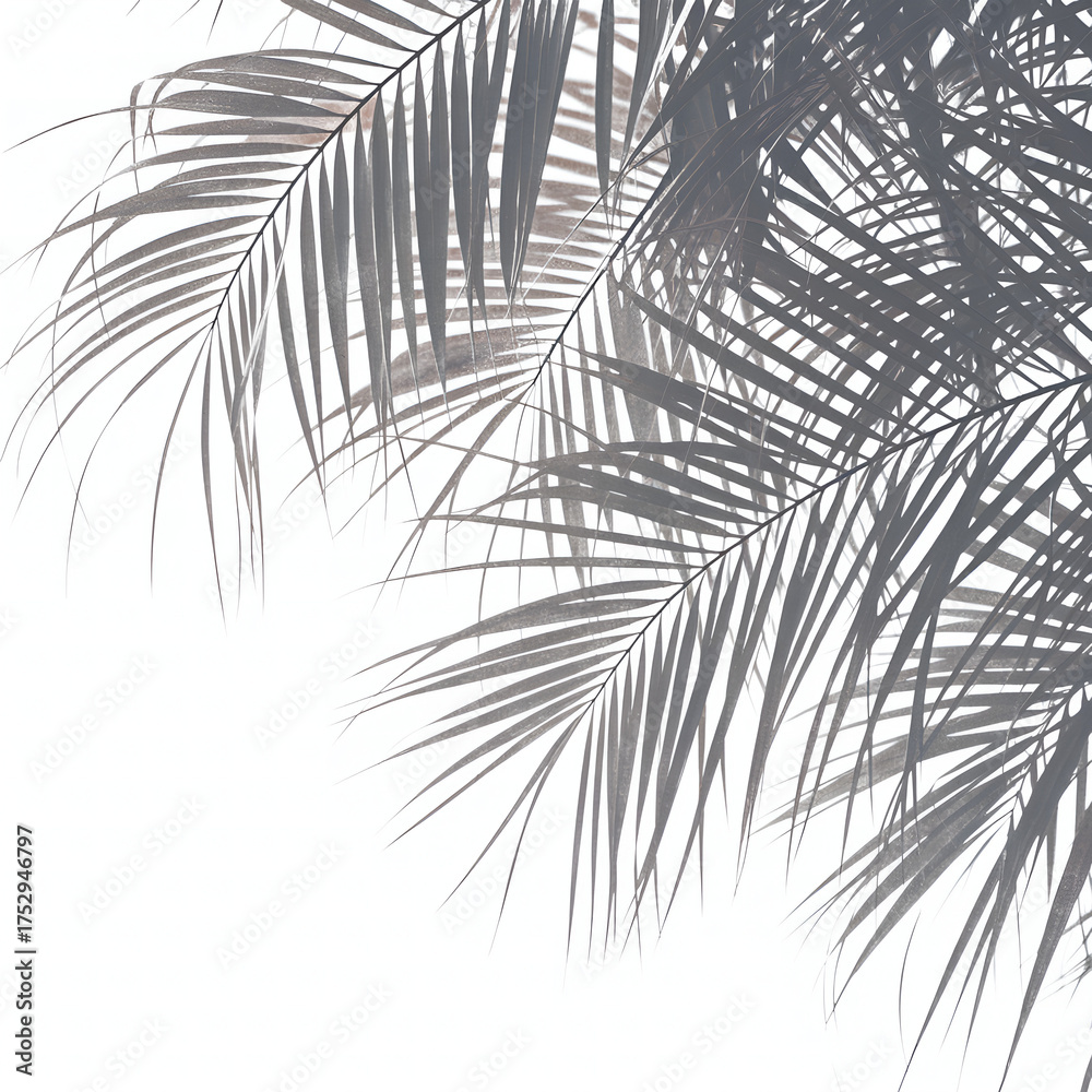Obraz premium palm tree silhouette