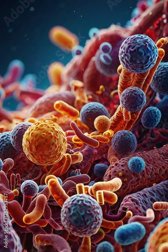 Beneficial gut bacteria probiotics . Bacterial models such as Lactobacillus and Bifidobacterium