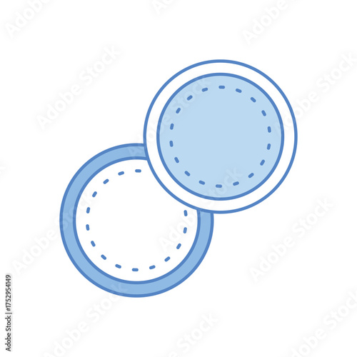 Cotton Pads Vector icon