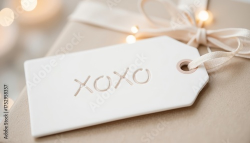 Gift tag with 