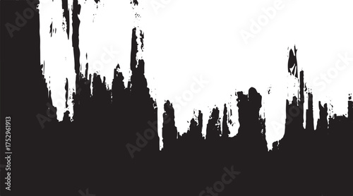 Abstract texture dirty and scratches frame. Dust particle and dust grain texture or dirt overlay use effect , Grunge background. Abstract black and white gritty grunge background., gritty, texture