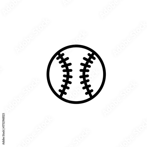 baseball vector icon