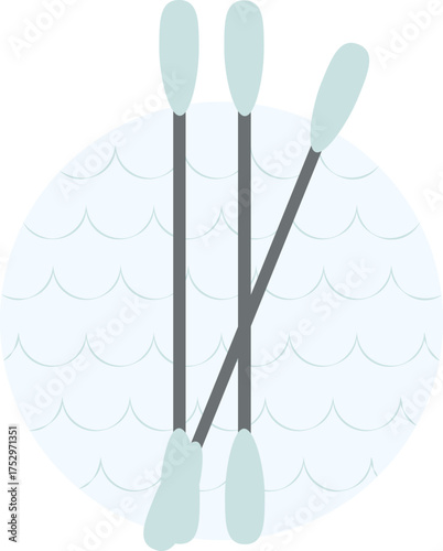 Cotton swabs with soft tips, cosmetics and hygiene, makeup correction and skincare. For hotel amenities, travel kits, spa materials and packaging mockups.