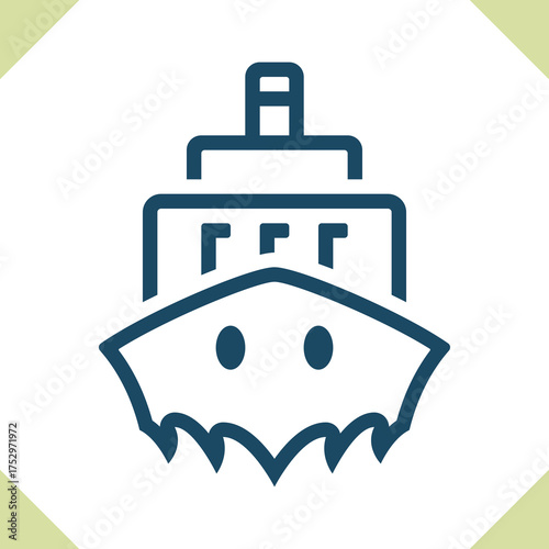 Cargo Ship Icon