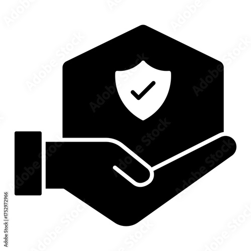Hand Holding Shield Insurance