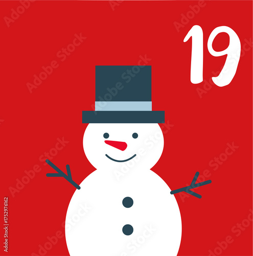 Christmas advent calendar 19 day