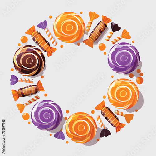Candy ring Halloween sweetness
