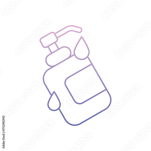 Shampoo Bottle Vector icon