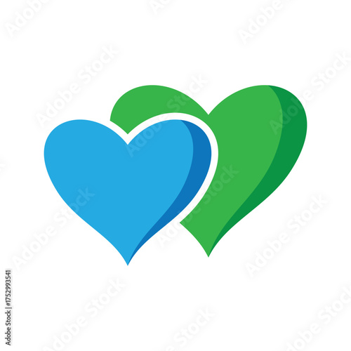 logo design for love and affection between people