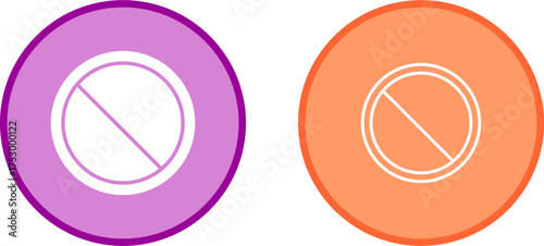 Prohibited Vector Icon