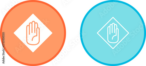 Halt Vector Icon