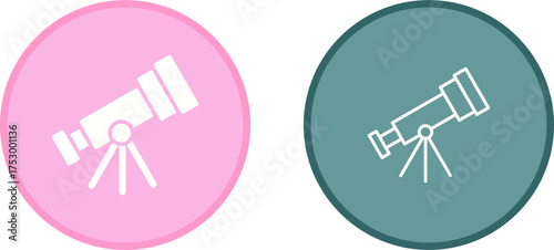 Telescope Vector Icon