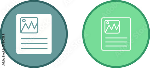 Picture Attachment Vector Icon