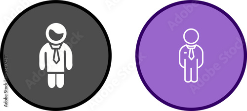 Museum Guide Vector Icon