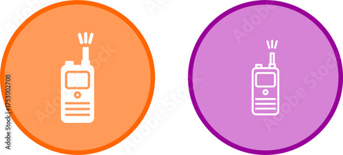Walkie Talkie Vector Icon
