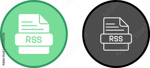 RSS Vector Icon