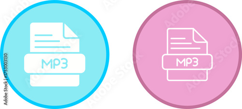 MP3 Vector Icon