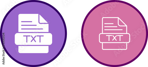 TXT Vector Icon