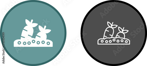 Vegetable plant Vector Icon