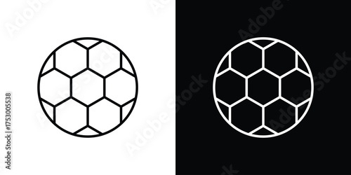 Football icon symbols in black illustrations set