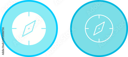 Compass Vector Icon