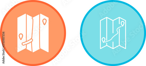 Find Direction Vector Icon