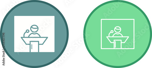 Candidate Banner Vector Icon
