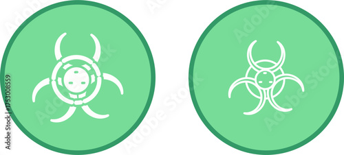 Biohazard Vector Icon
