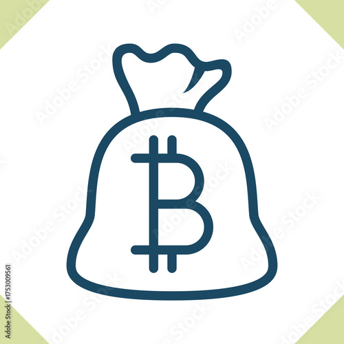 Currency - Bitcoin Icon