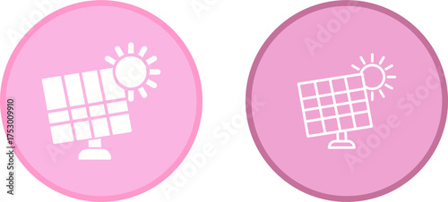Solar Panel Vector Icon