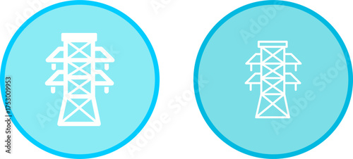Electricity Tower Vector Icon
