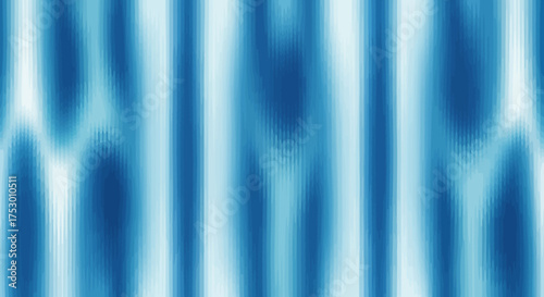 Abstract blue and white vertical wavy lines background pattern