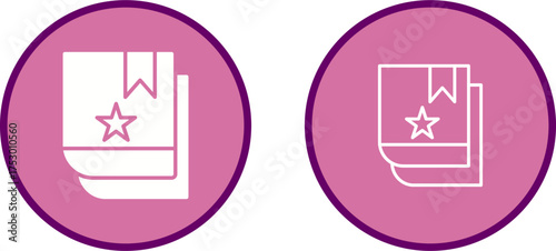 Bookmarking Services Vector Icon