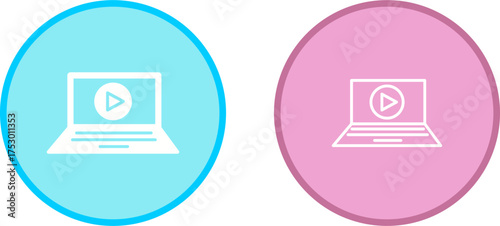 Play Video Vector Icon