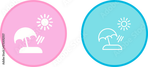 Beach Vector Icon