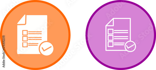 Valid Document Vector Icon