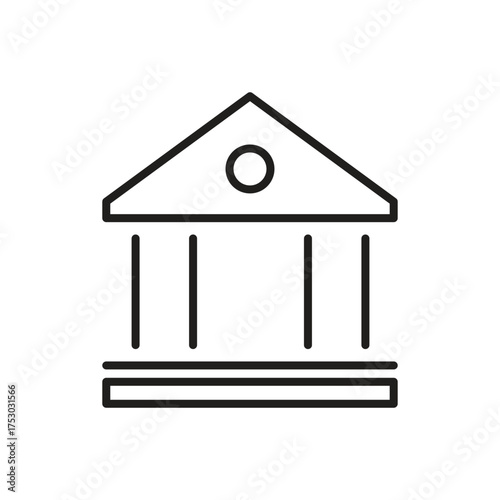 Building icon stock illustration