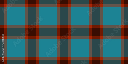 Classic plaid pattern in teal, maroon, and gray. Versatile backdrop for designs needing a traditional, sophisticated touch. Ideal for backgrounds, textiles, or digital art.