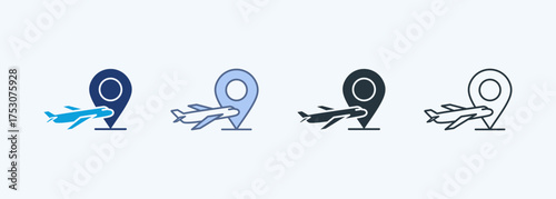Navigation Multiple Style Icon Collection