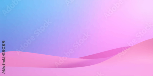 Soft pastel gradient abstract background with gentle pink and blue waves