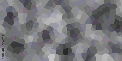 Abstract mosaic pattern with irregular polygonal shapes in muted shades of gray, purple, and white creating a textured surface