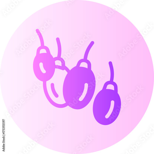 goji berry gradient icon