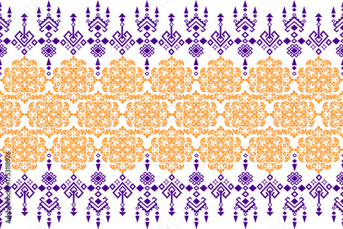 Damask seamless pattern, vector background, decorative wallpaper, art, ornament, fabric, vintage.
