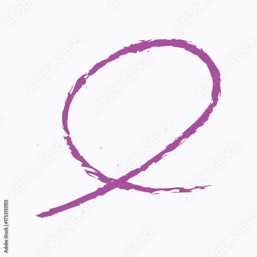 A beautiful pink heart symbol illustration formed by colliding pink paint splashes and stain vector art