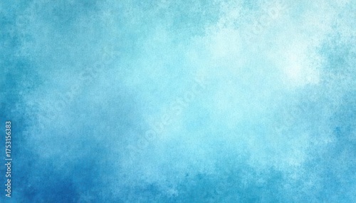 Subtle blue grunge backdrop with pastel watercolor wash, antique, blue, tone