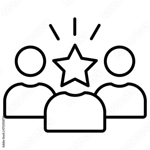 Personality Outline Icon