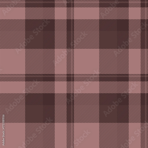 Delicate textile vector seamless, invitation check texture fabric. Doodle tartan pattern background plaid in pastel and dark colors.